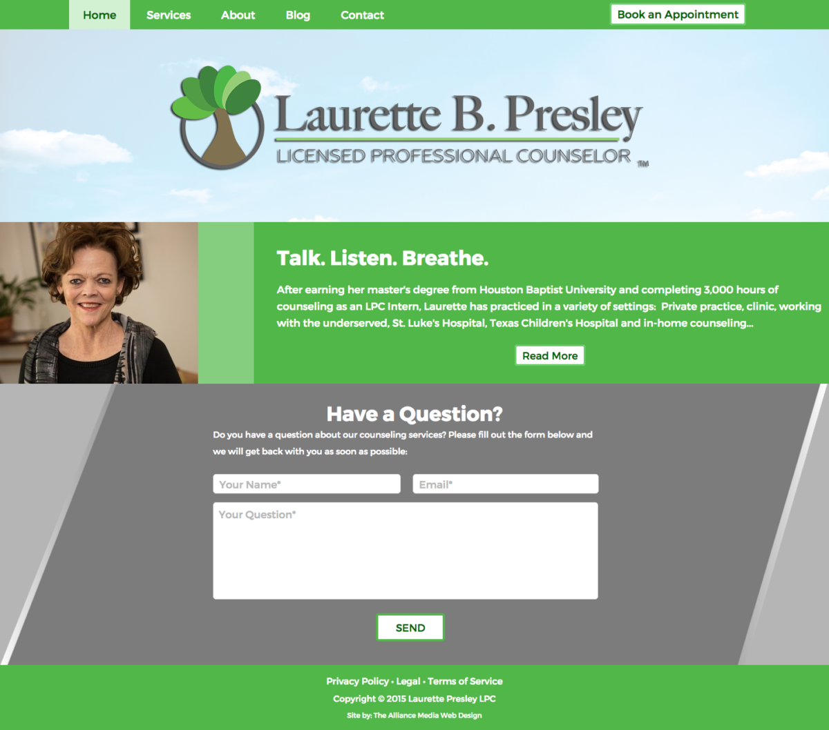 Laurette Presley Web Design