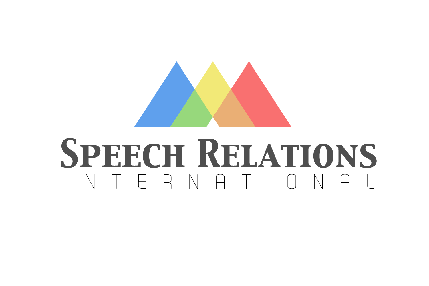 Speech Relations International Logo Design