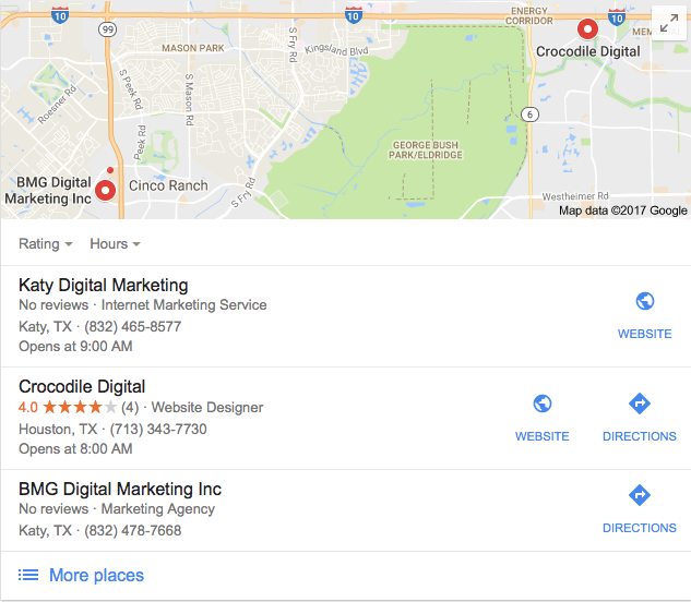 Local Search Optimization - Katy TX