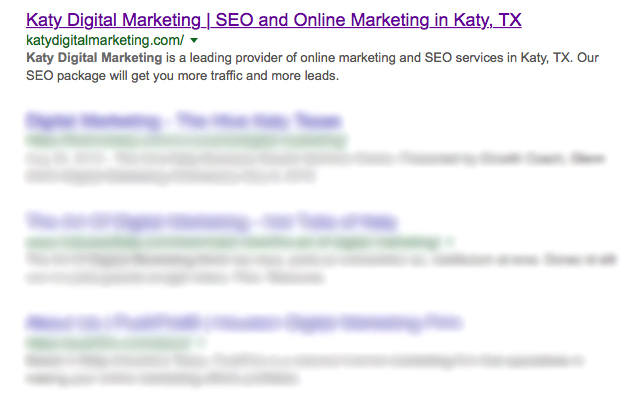 Katy Search Engine Optimization